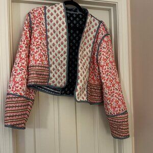 Reversible quilted jacket